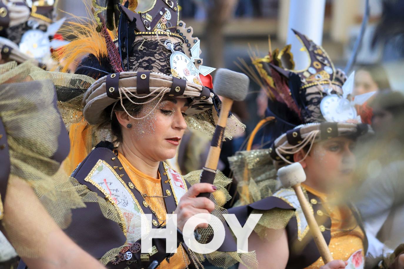 El desfile de este sábado contó con quince agrupaciones con un alto nivel. 