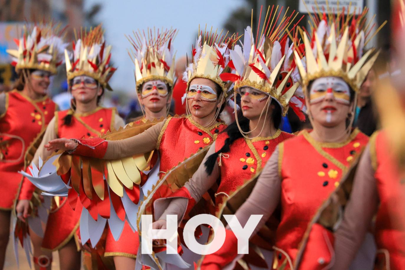 El desfile de este sábado contó con quince agrupaciones con un alto nivel. 