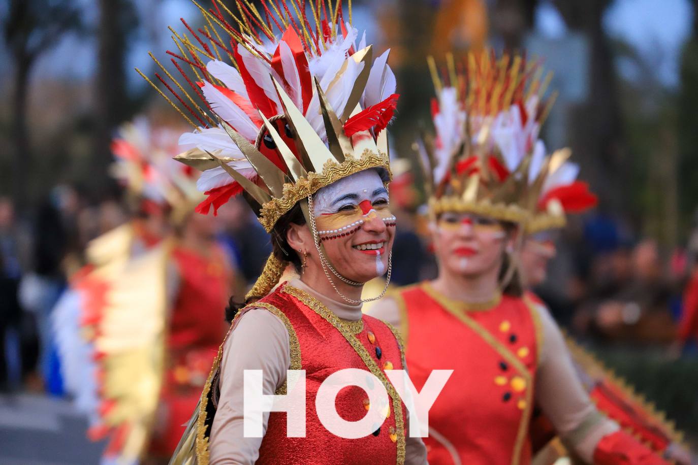 El desfile de este sábado contó con quince agrupaciones con un alto nivel. 