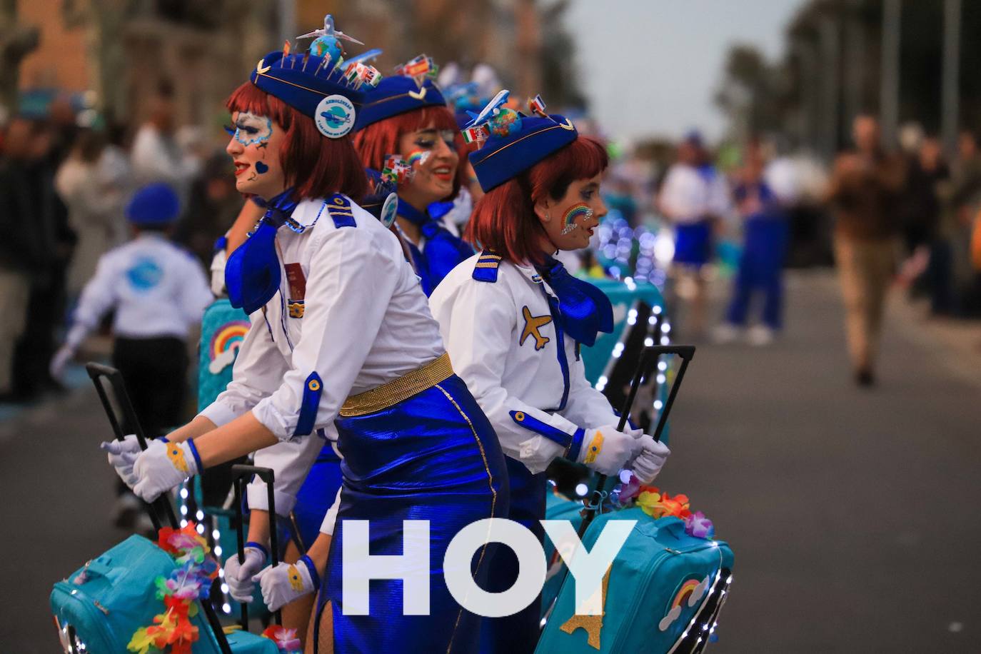 El desfile de este sábado contó con quince agrupaciones con un alto nivel. 