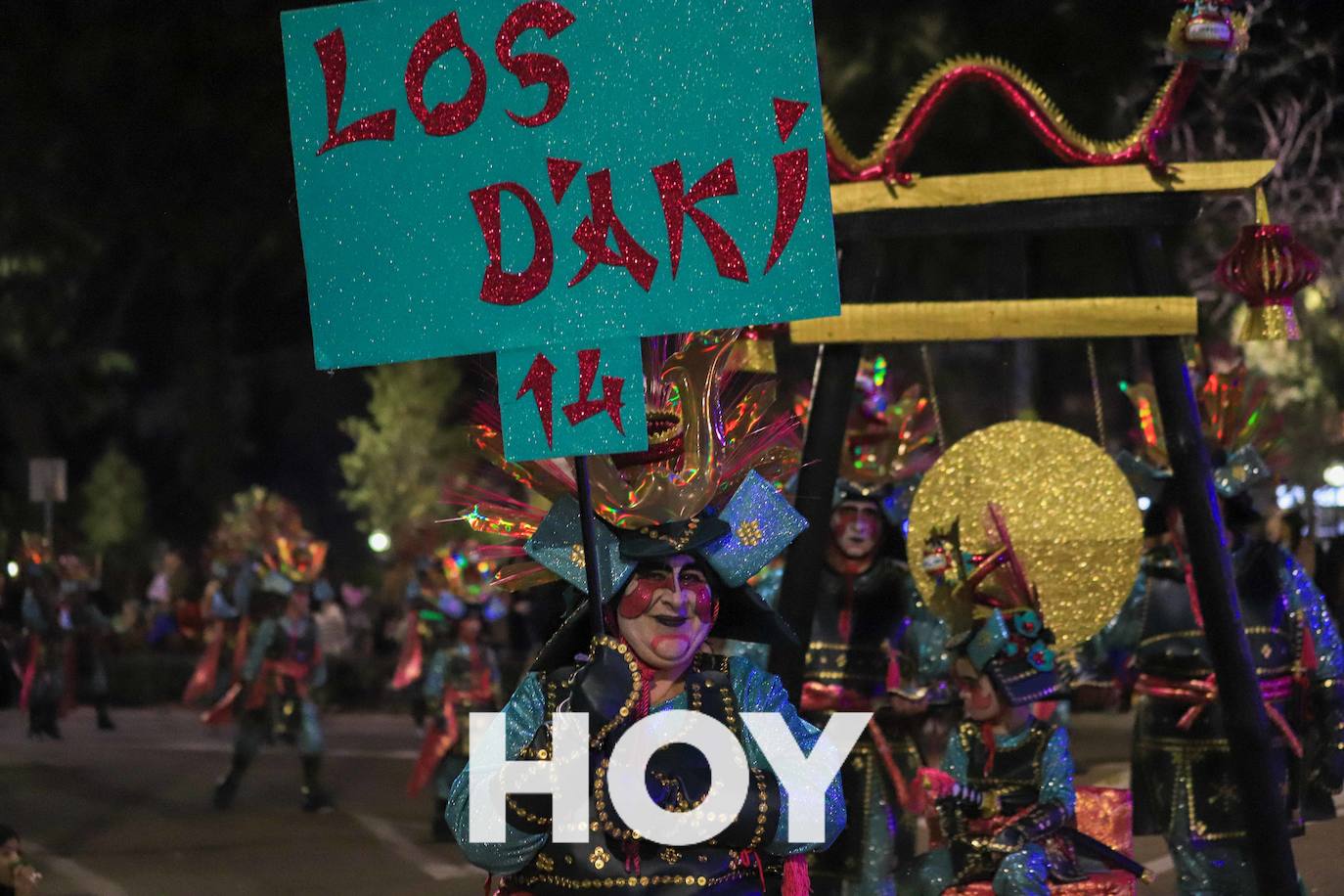 El desfile de este sábado contó con quince agrupaciones con un alto nivel. 