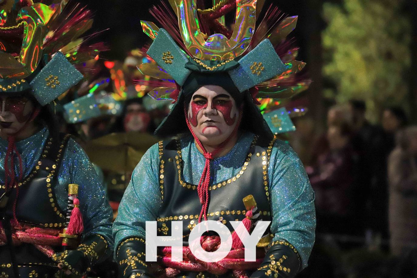 El desfile de este sábado contó con quince agrupaciones con un alto nivel. 