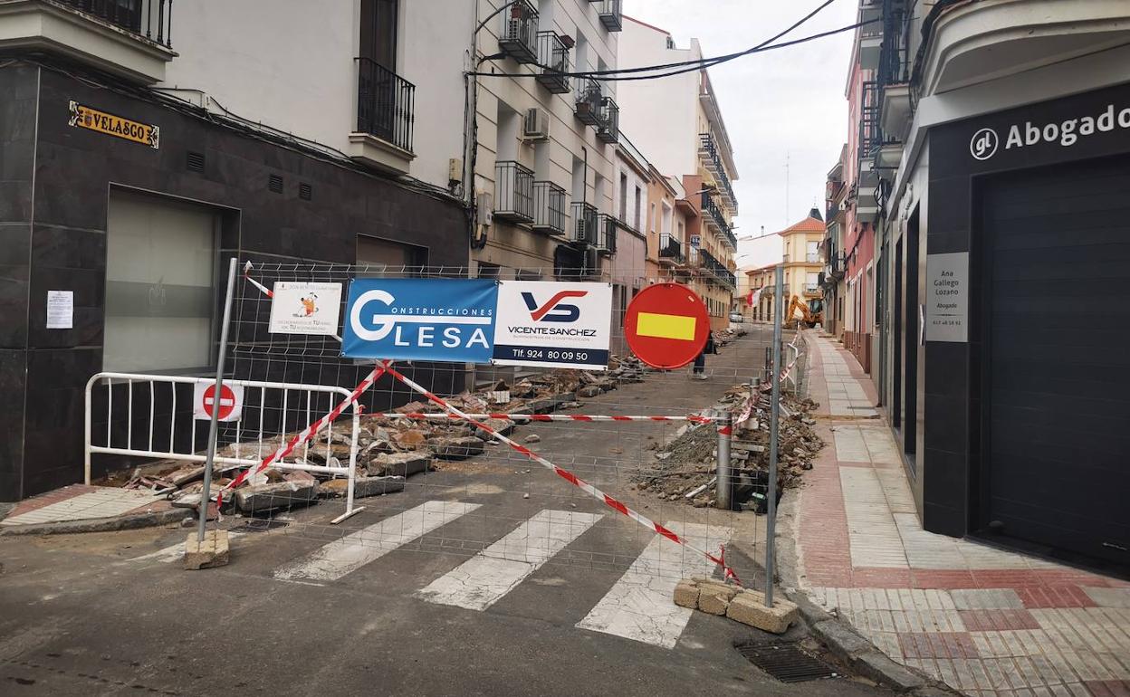 Comienzan las obras de la plataforma única en la calle Velasco