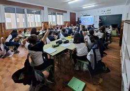 Charla impartida esta semana en el colegio Sagrado Corazón.