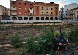 Las obras de la plaza de España siguen sin retomarse