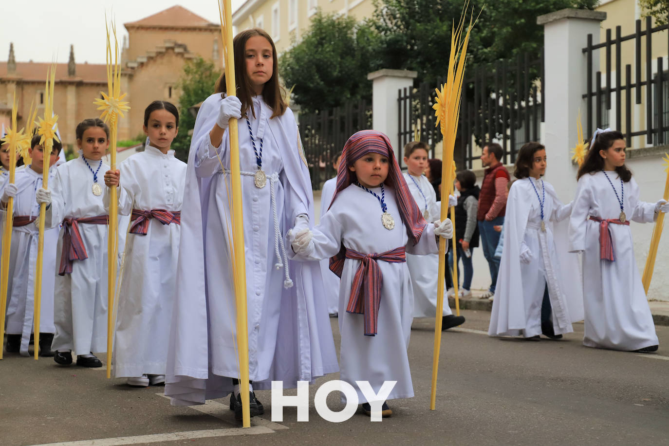 La Borriquita recorrió las calles de Don Benito en el Domingo de Ramos