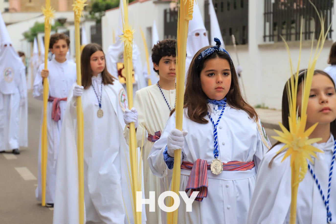 La Borriquita recorrió las calles de Don Benito en el Domingo de Ramos