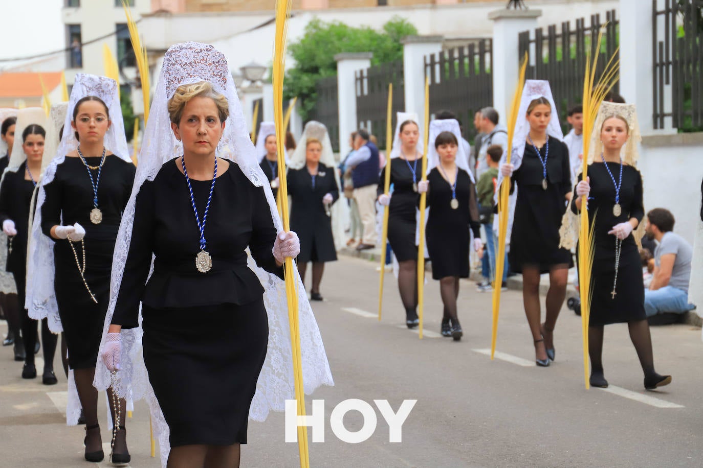 La Borriquita recorrió las calles de Don Benito en el Domingo de Ramos