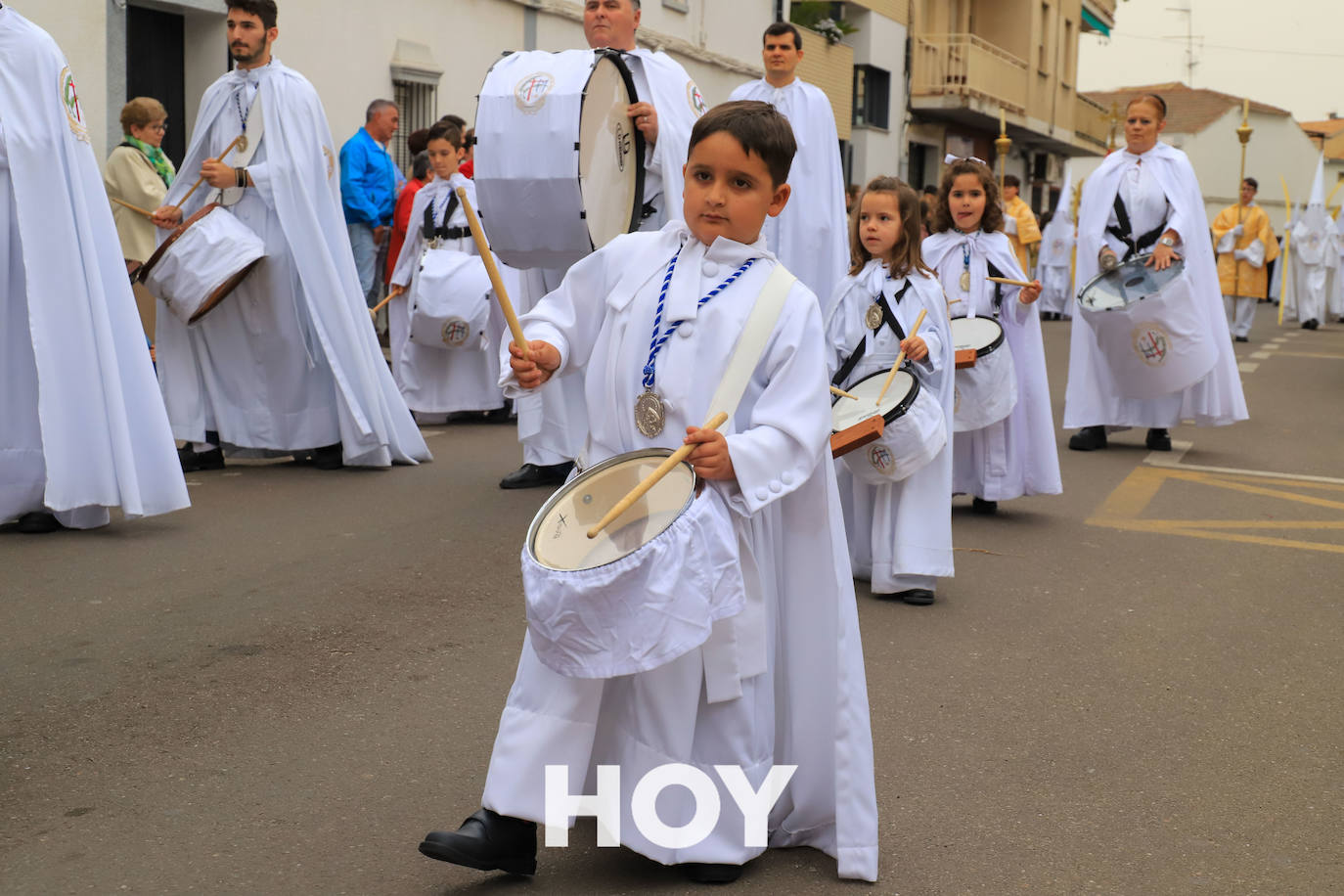La Borriquita recorrió las calles de Don Benito en el Domingo de Ramos
