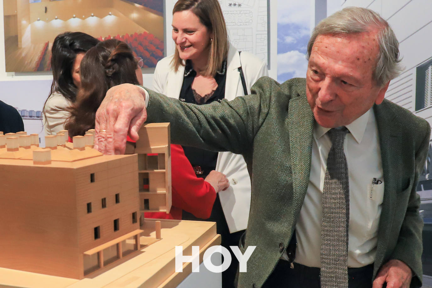 Rafael Moneo da nombre a una de las salas de &#039;su&#039; Casa de Cultura