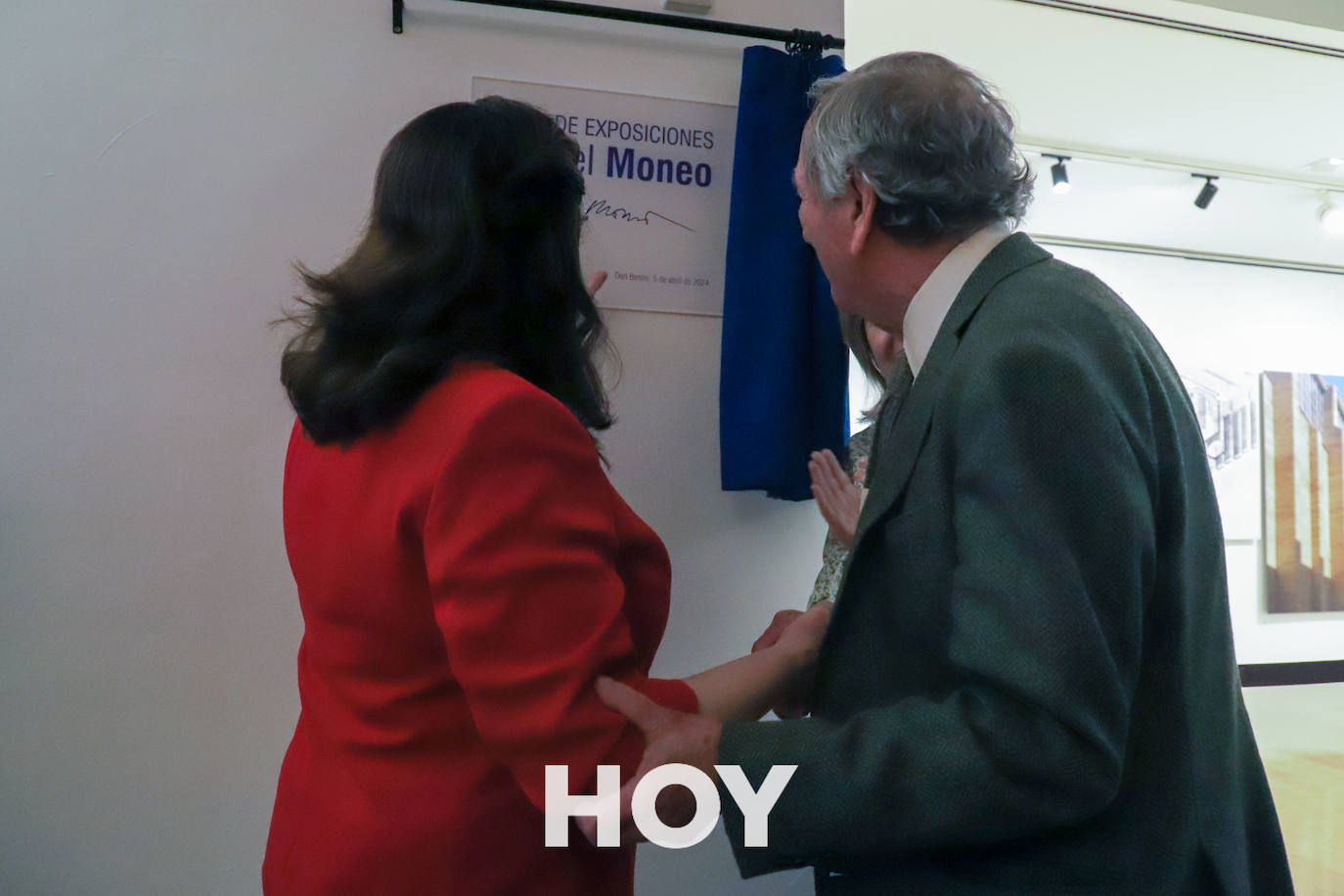 Rafael Moneo da nombre a una de las salas de 'su' Casa de Cultura