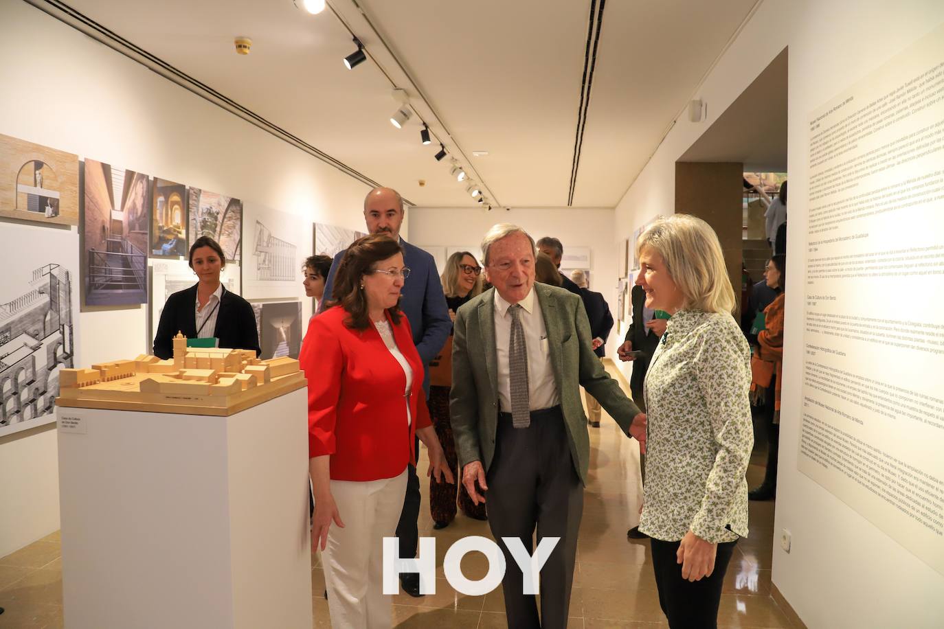 Rafael Moneo da nombre a una de las salas de 'su' Casa de Cultura