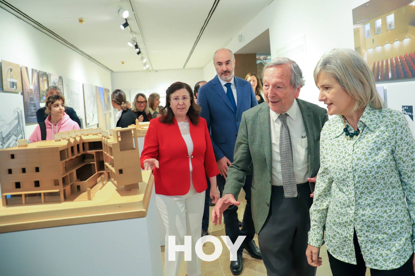 Rafael Moneo da nombre a una de las salas de 'su' Casa de Cultura