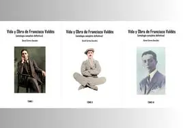 Daniel Cortés publica la obra del escritor local Francisco Valdés entre los años 1914 y 1932