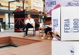 Javier Moro abre la Feria del Libro y de las Flores