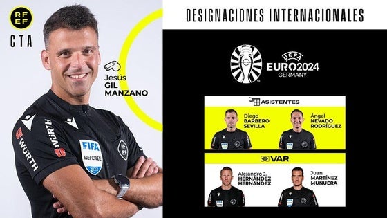 Jesús Gil Manzano, seleccionado para la Eurocopa 2024