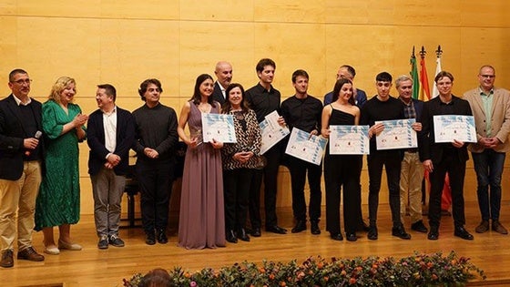 Alberto Abengózar, Adrián Sánchez y Fernando Serrano ganan el concurso de piano