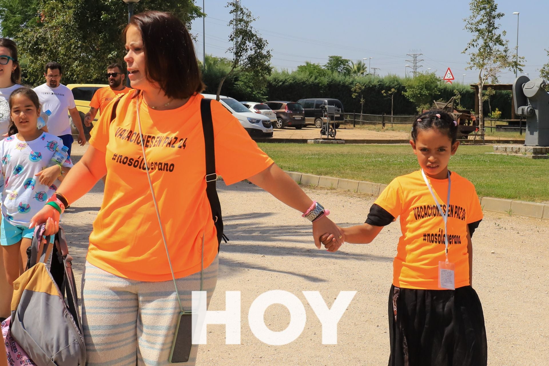 Alegría en el recibimiento a los niños saharauis en Don Benito