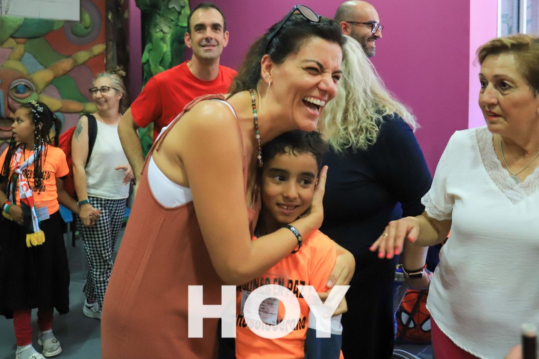 Alegría en el recibimiento a los niños saharauis en Don Benito