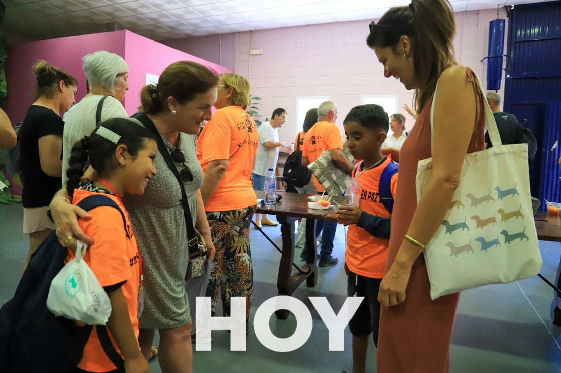 Alegría en el recibimiento a los niños saharauis en Don Benito