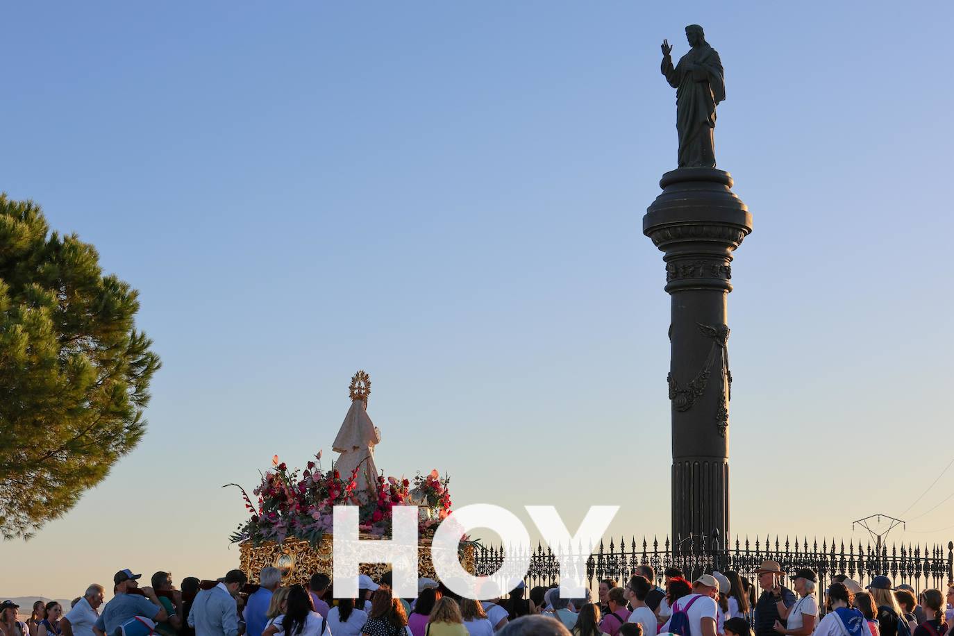 La Virgen de las Cruces ya está en Don Benito para La Velá