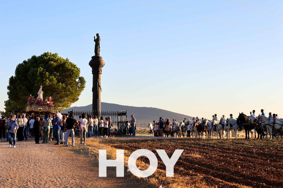 La Virgen de las Cruces ya está en Don Benito para La Velá