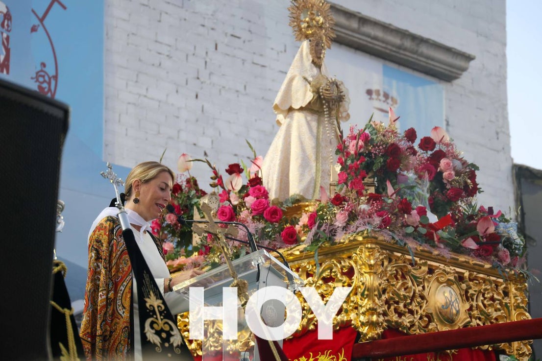 La Virgen de las Cruces ya está en Don Benito para La Velá