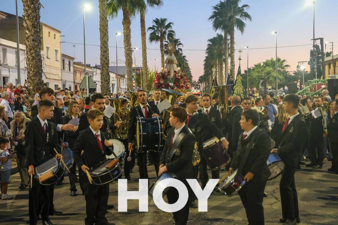 La Virgen de las Cruces ya está en Don Benito para La Velá