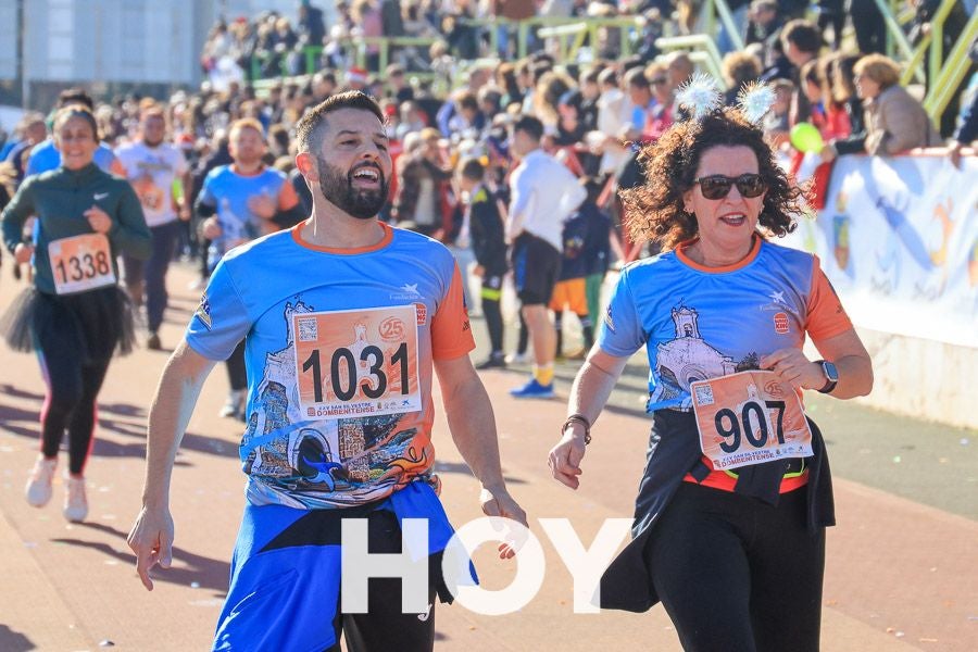 Imágenes de la despedida del año en Don Benito con la San Silvestre