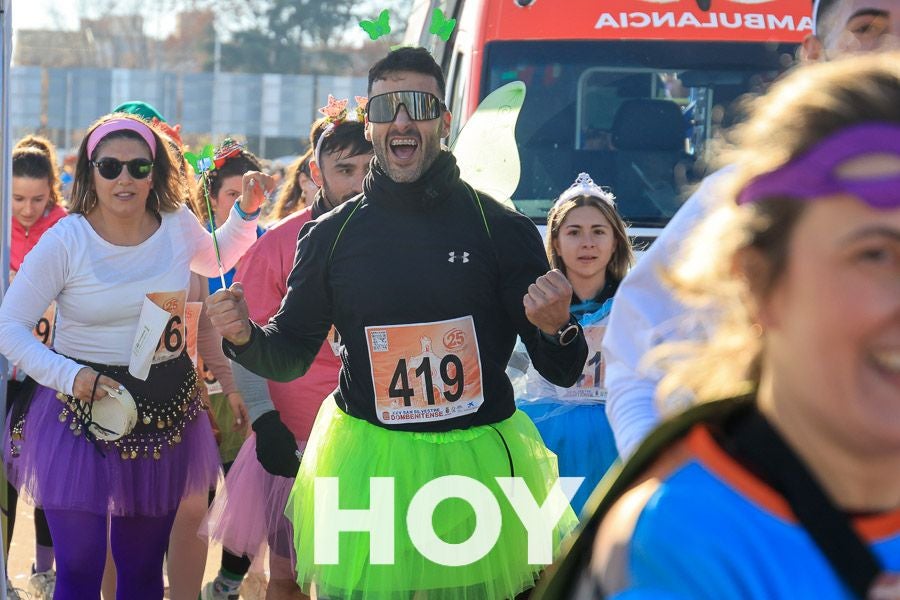 Imágenes de la despedida del año en Don Benito con la San Silvestre