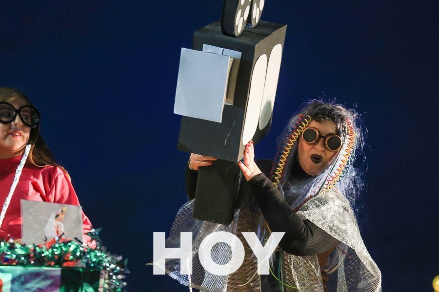 Imágenes de la animada cabalgata de Reyes en Don Benito