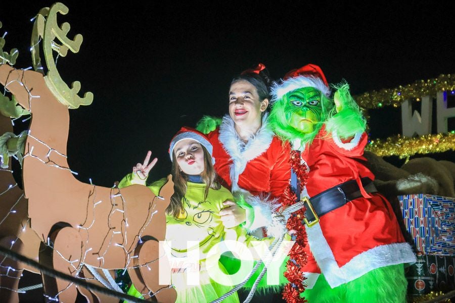 Imágenes de la animada cabalgata de Reyes en Don Benito