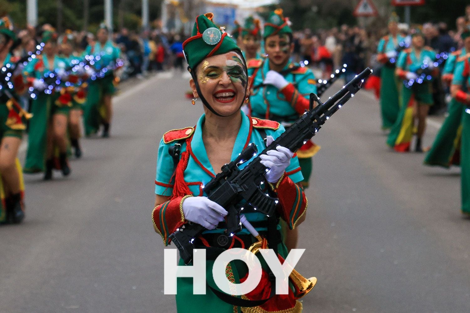 Imágenes del desfile de carnaval en Don Benito