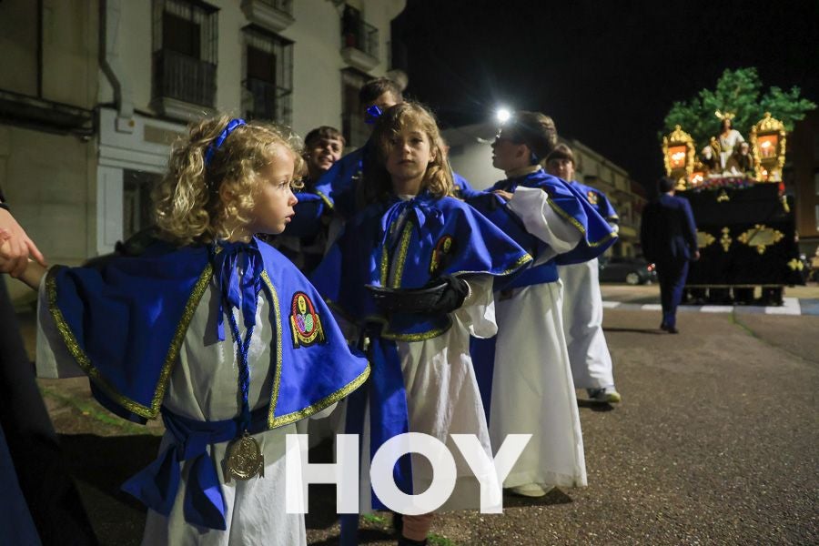 Imágenes de las procesiones del Lunes Santo en Don Benito
