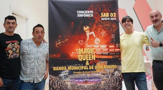 Magic Queen y la Banda Municipal de Música se unen el 2 de agosto en la plaza de España