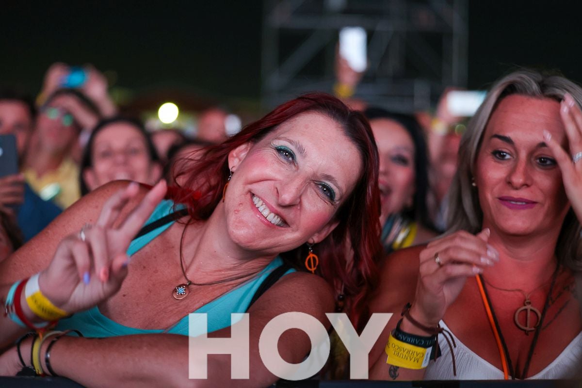 Más de 10.000 personas disfrutaron al ritmo de Manuel Carrasco