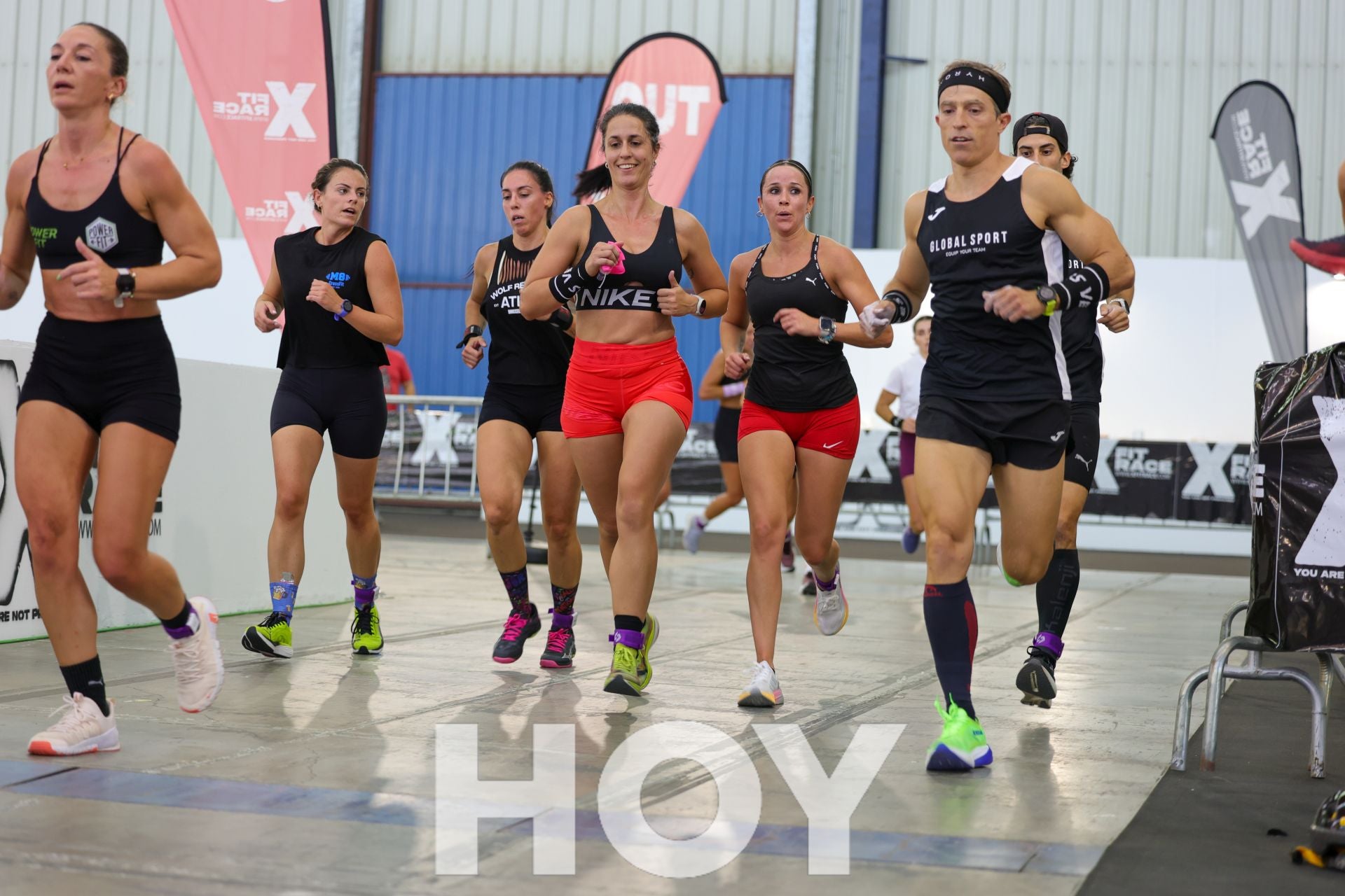 Deporte y diversión en la XFIT Race Gods