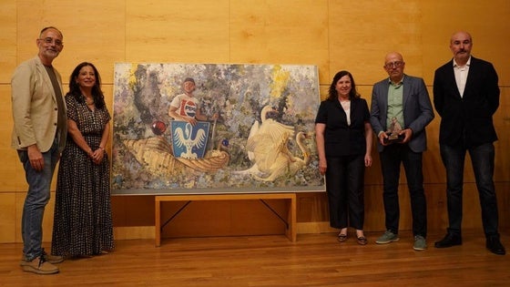 Juan Gil gana el XII Certamen Nacional de Pintura 'Juan Aparicio'