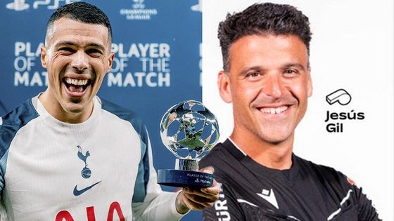 Acento de Don Benito en el Frankfurt - Tottenham de Champions League