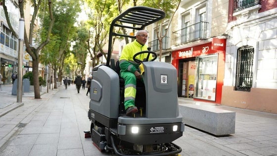 Nueva fregadora para el servicio municipal de limpieza