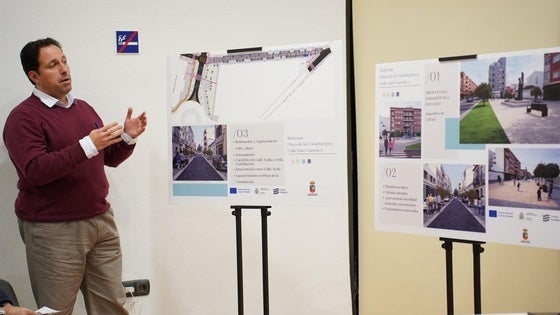 Un millón de euros para reformar la calle San Francisco y su entorno