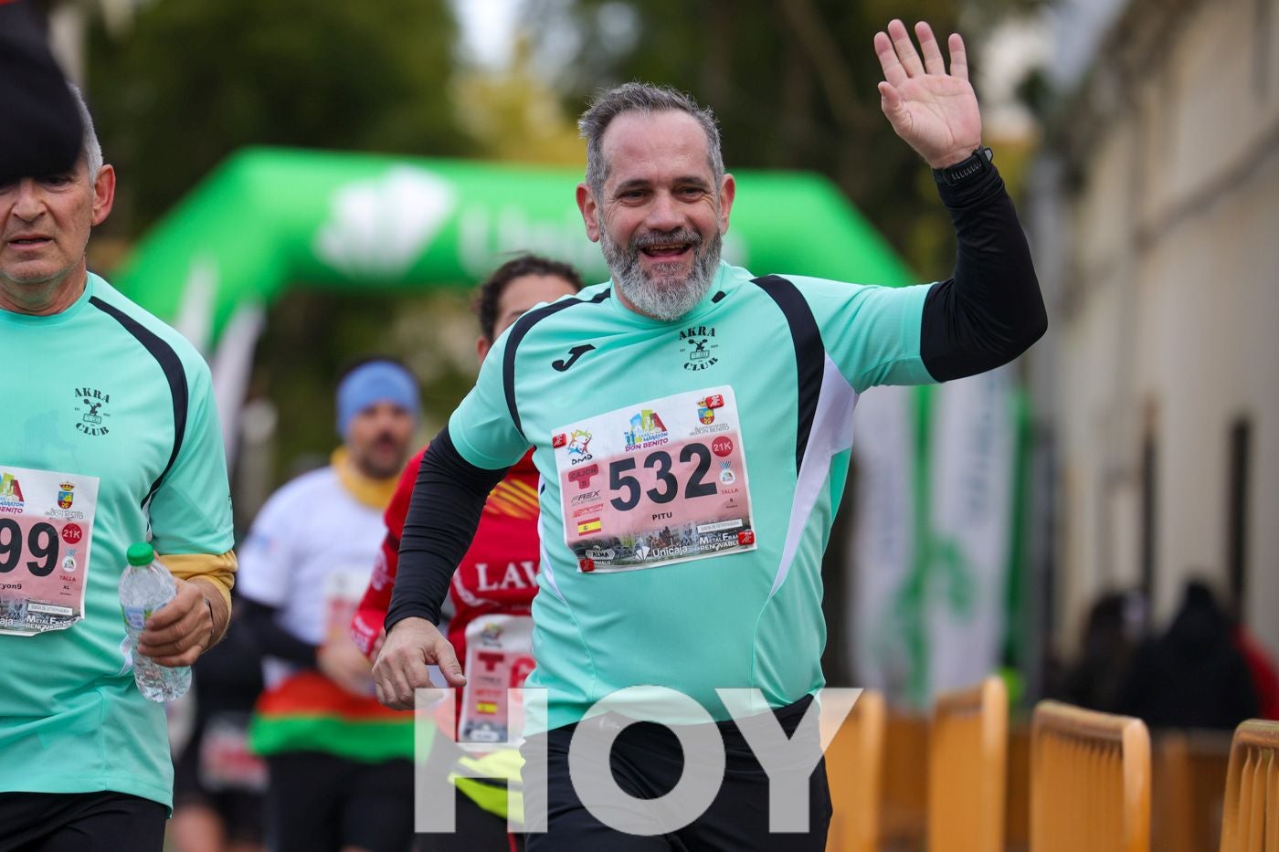 Gran ambiente de atletismo en las calles de Don Benito