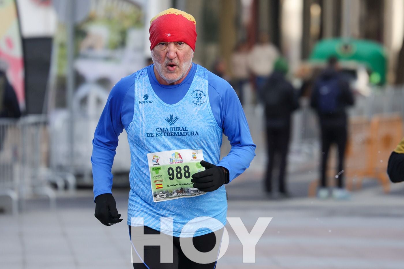 Gran ambiente de atletismo en las calles de Don Benito