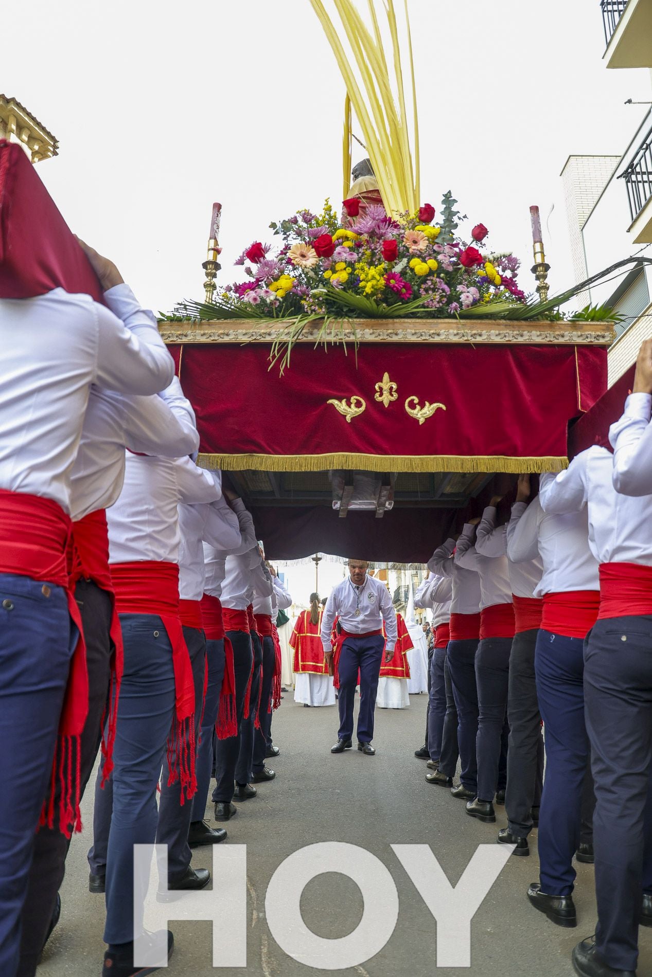 Imágenes del Domingo de Ramos y el Lunes Santo en Don Benito