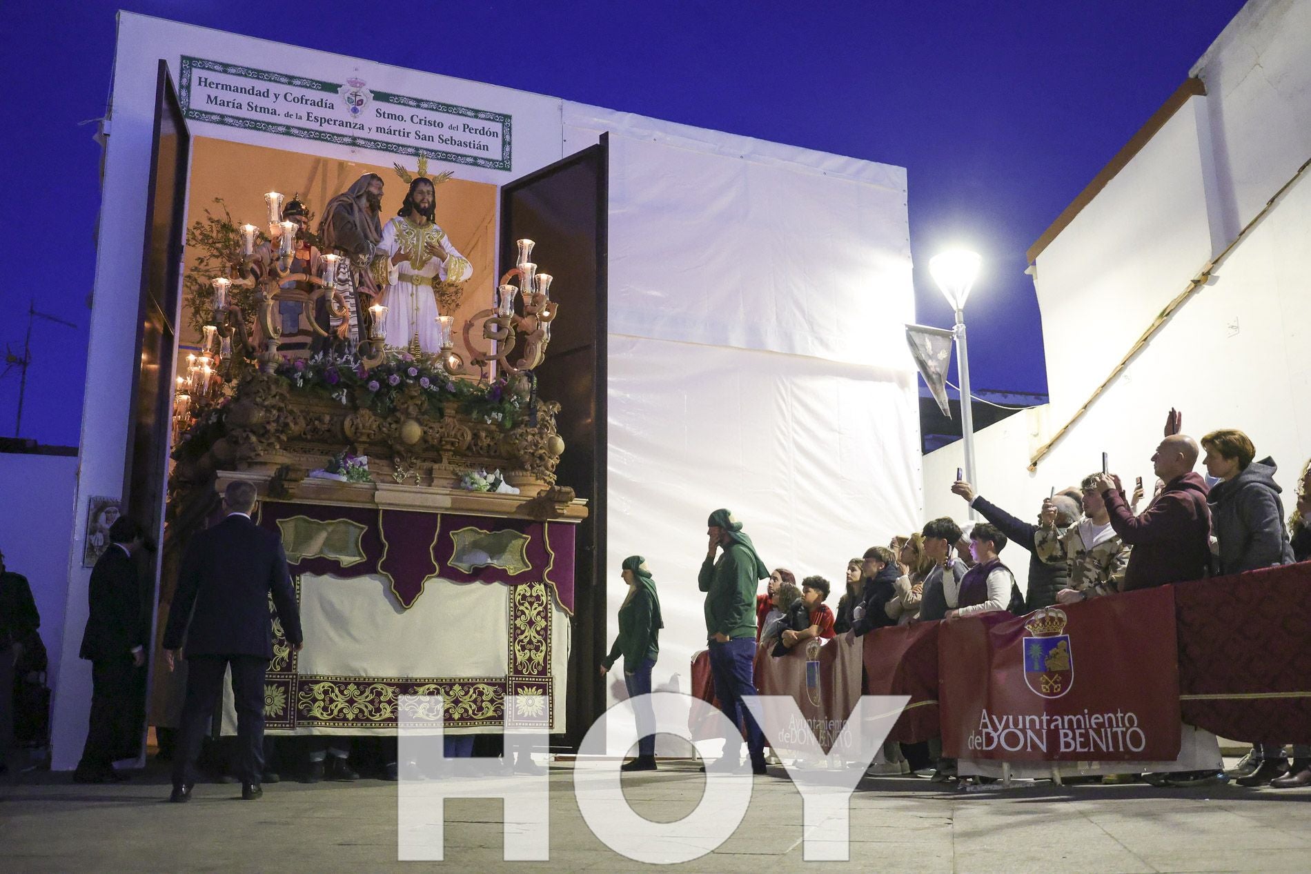 Imágenes del Domingo de Ramos y el Lunes Santo en Don Benito