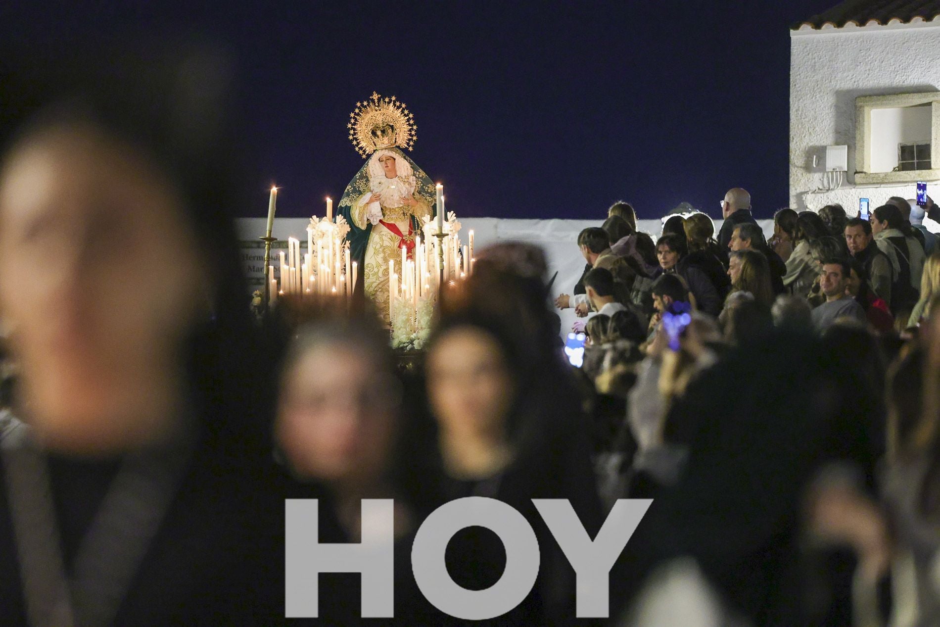 Imágenes del Domingo de Ramos y el Lunes Santo en Don Benito