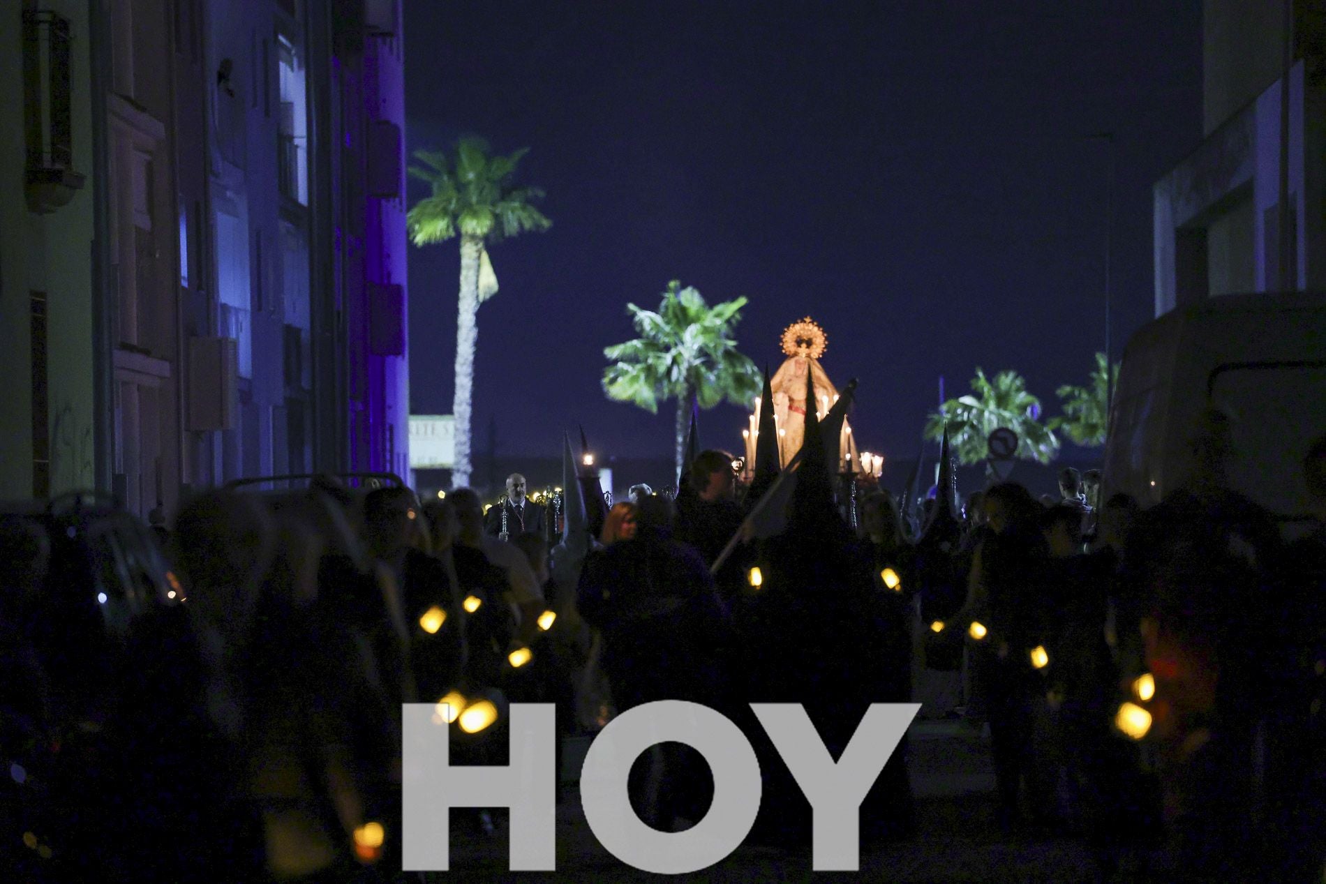Imágenes del Domingo de Ramos y el Lunes Santo en Don Benito