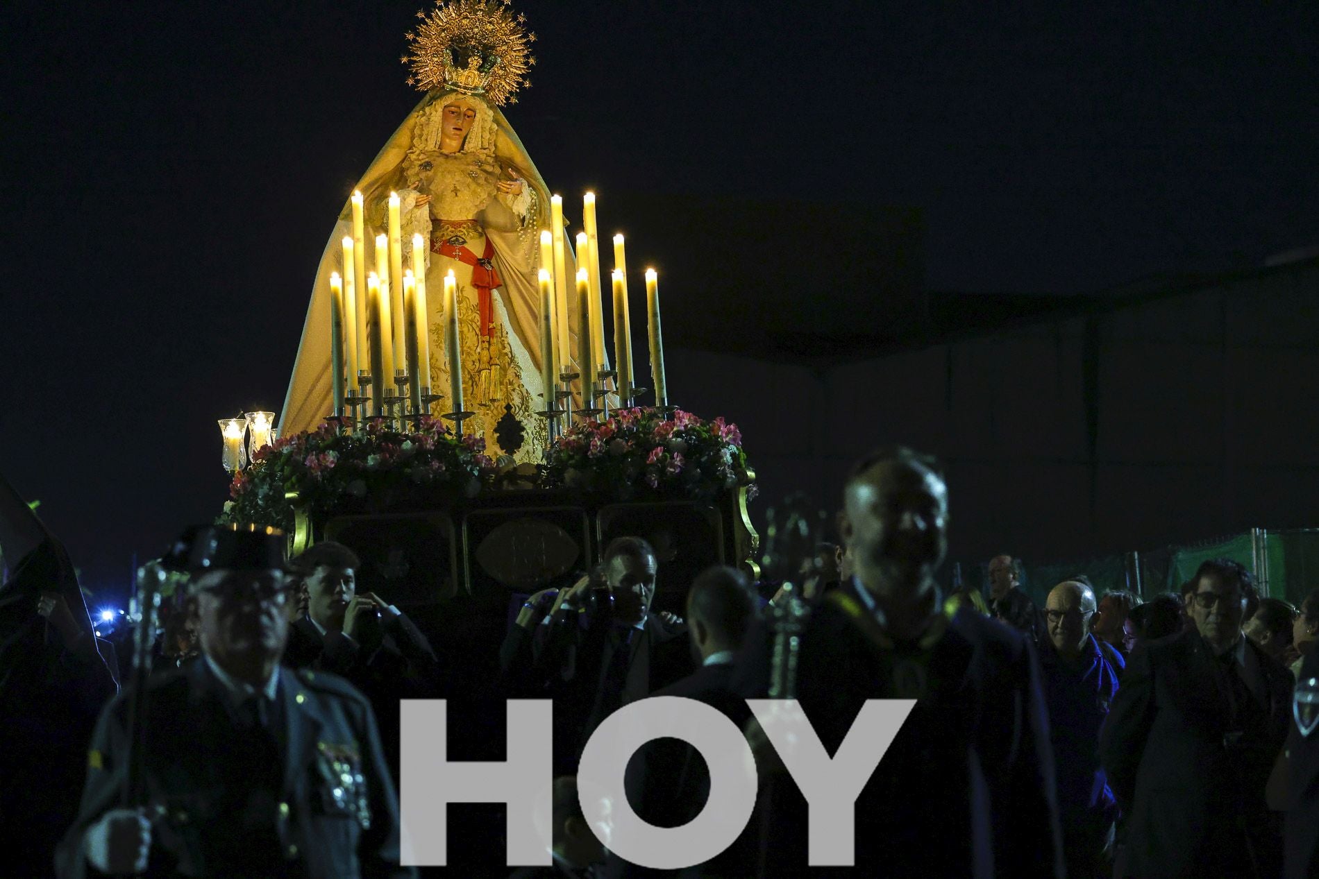 Imágenes del Domingo de Ramos y el Lunes Santo en Don Benito