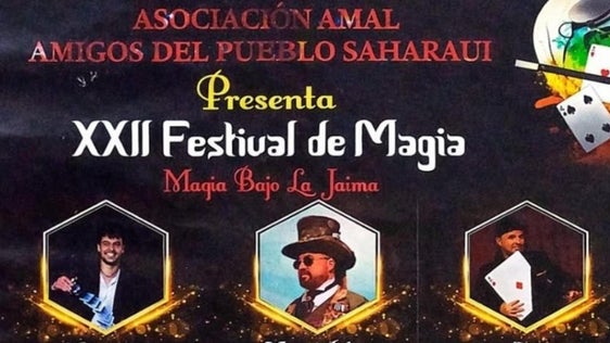 Gala solidaria de magia el próximo día 25 para colaborar con el pueblo saharaui
