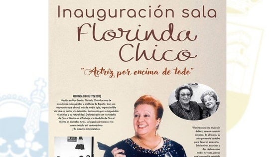Homenaje a la dombenitense Florinda Chico en el centenario de su nacimiento